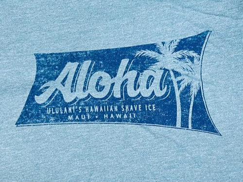 Maui Aloha Palms (Blue)