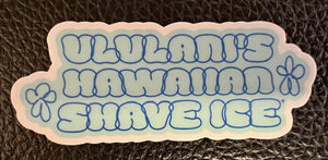 Ululanis Hawaiian Shave Ice Stickers