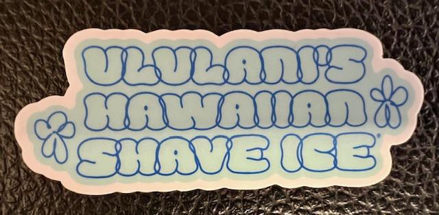 Ululanis Hawaiian Shave Ice Stickers