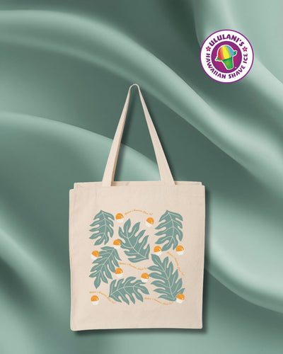 Green Monstera Tote Bag