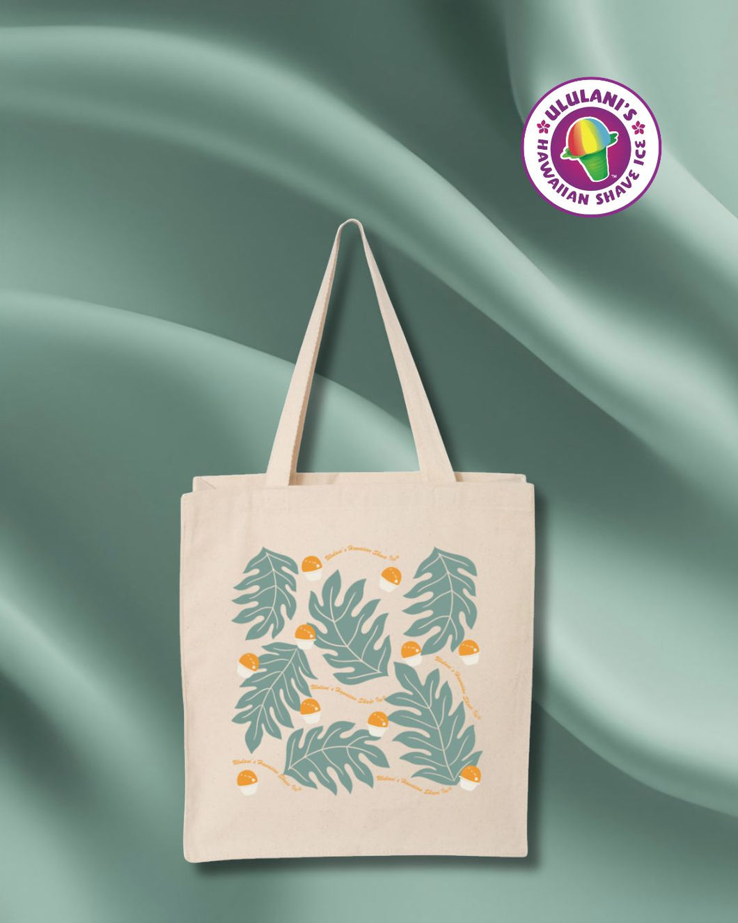 Green Monstera Tote Bag