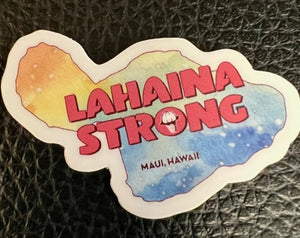 Sticker Lahaina Strong