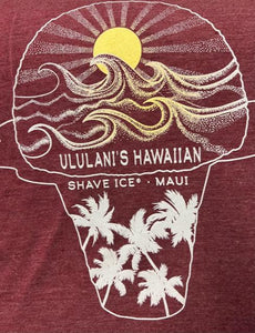 Maui Maroon Aria Racerback (Santigold)
