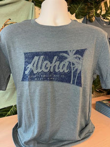 Maui Aloha Palms (Blue)