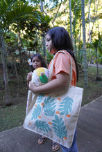 Load image into Gallery viewer, Green Monstera Tote Bag