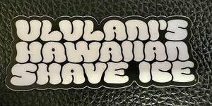 Ululanis Hawaiian Shave Ice Stickers