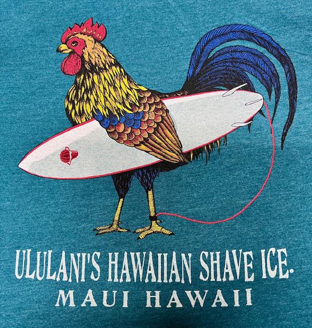 UHSI Surfing Rooster (Teal)