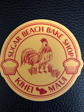 Load image into Gallery viewer, Gold Rooster Sticker