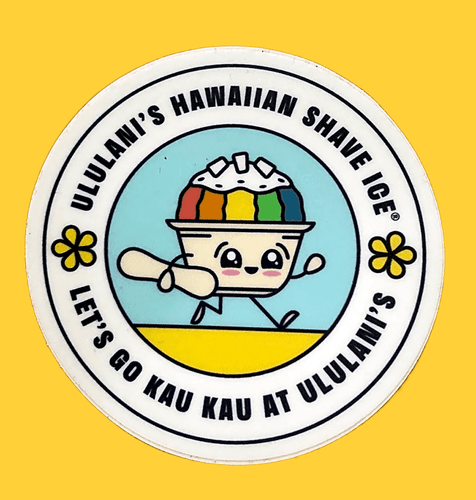 Let's Go Kau Kau Sticker