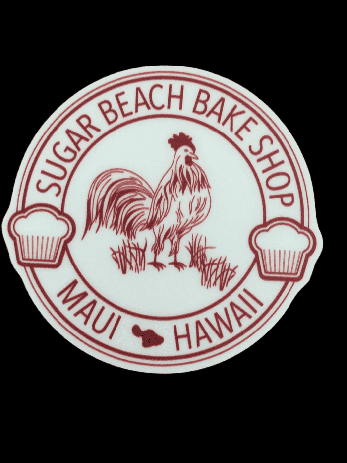 SBBS White Rooster Sticker